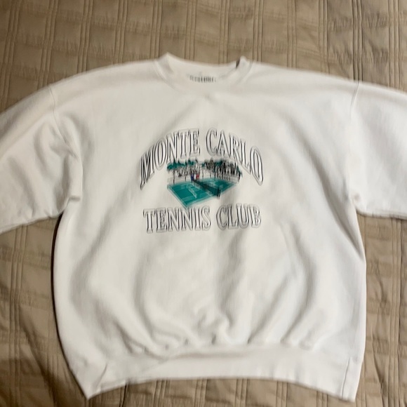 monte carlo tennis club sweatshirt